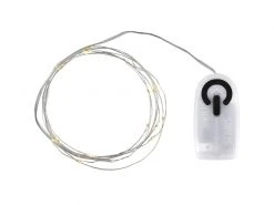 Sirius LED Lichterkette Angel Hair Knirke 1.9 m, 20 LED Silber