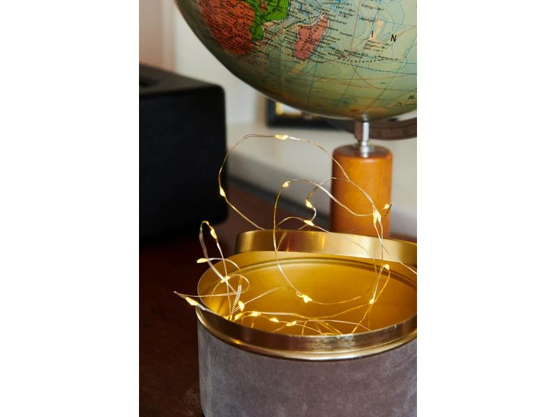 Sirius LED Lichterkette Angel Hair Knirke 1.9 m, 20 LED Silber 4 Sirius LED Lichterkette Angel Hair Knirke 1.9 m, 20 LED Silber – Bild 4