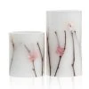 Pauleen LED-Kerzen Set Shiny Blossom, Ø 8.5 cm, Weiss, 2 Stk.
