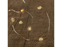 Sirius LED Lichterkette Angel Hair Silke 1.9 cm Blume Silber