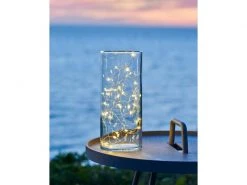 Sirius LED Lichterkette Angel Hair Maggie 7.9 m Diamant Silber