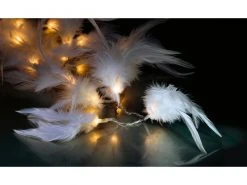 STT LED-Lichterkette Plumage 2 m Weiss, 24 LED, Indoor