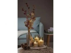 Pauleen LED-Kerzen Set Classy Smokey, Ø7.5cm, Anthrazit/Weiss, 3 Stk -Weihnachtsbeleuchtung Verkäufe 52052629 xxl