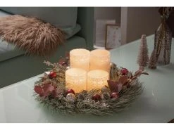 Pauleen LED-Kerzen Set Little Lilac, Ø 7.8 cm, Weiss, 2 Stk. -Weihnachtsbeleuchtung Verkäufe 52052884 xxl