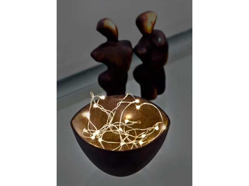 Sirius LED Lichterkette Angel Hair Knirke 1.9 m, 20 LED Silber 7 Sirius LED Lichterkette Angel Hair Knirke 1.9 m, 20 LED Silber – Bild 7