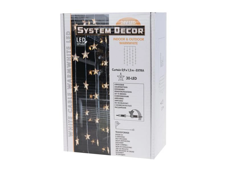 Star Trading Lichtervorhang Erweiterungssystem Decor, 30 LED, 90 x 120 cm 5 Star Trading Lichtervorhang Erweiterungssystem Decor, 30 LED, 90 x 120 cm – Bild 5