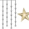 Star Trading LED-Lichtervorhang 0.9 m mit Sternen, 30 LED, Indoor