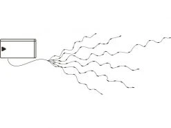 Star Trading LED Lichterkette Angel Hair Bouquet 1 m, 46 LED Silber -Weihnachtsbeleuchtung Verkäufe 52793944 xxl 1