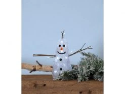 Star Trading LED-Figur Crystaline Schneemann, 26 cm, Weiss -Weihnachtsbeleuchtung Verkäufe 52800193 xxl