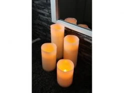 Star Trading LED-Kerze Big Ø 10 x 15 cm, Beige -Weihnachtsbeleuchtung Verkäufe 53319094 xxl