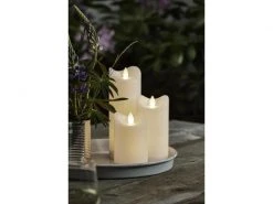 Star Trading LED-Kerze Bianco Ø 7 x 30 cm, Weiss -Weihnachtsbeleuchtung Verkäufe 53319957 xxl