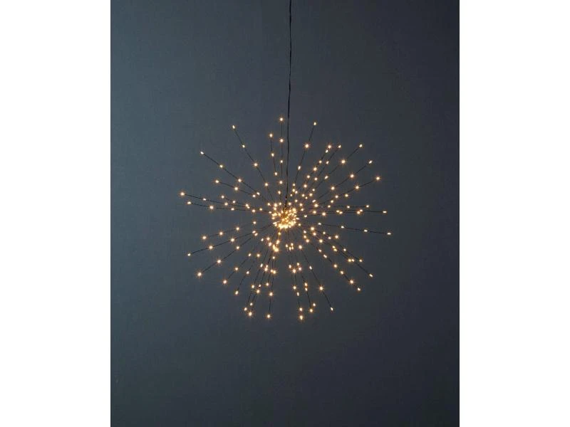 Star Trading Hänger Firework Lichterball, 50 cm, Schwarz 7 Star Trading Hänger Firework Lichterball, 50 cm, Schwarz – Bild 7