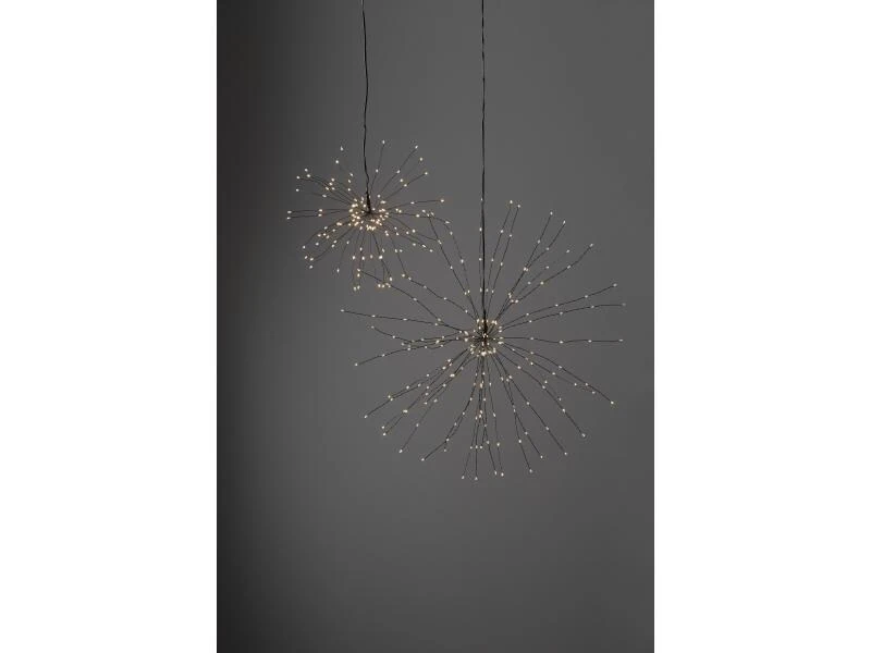 Star Trading Hänger Firework Lichterball, 50 cm, Schwarz 4 Star Trading Hänger Firework Lichterball, 50 cm, Schwarz – Bild 4