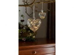 Sirius Weihnachtskugel Wave Herz, 8 cm -Weihnachtsbeleuchtung Verkäufe 53752057 xxl