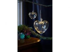 Sirius Weihnachtskugel Wave Herz, 8 cm -Weihnachtsbeleuchtung Verkäufe 53752067 xxl