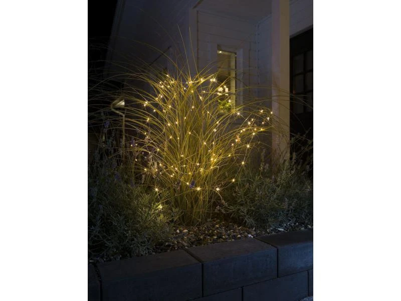 Konstsmide LED Lichterkette Angel Hair APP gesteuert 9.9 m Silber 2 Konstsmide LED Lichterkette Angel Hair APP gesteuert 9.9 m Silber – Bild 2