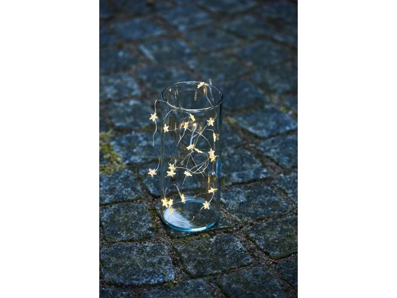 Sirius LED Lichterkette Angel Hair Trille 1.9 m Stern, Silber 2 Sirius LED Lichterkette Angel Hair Trille 1.9 m Stern, Silber – Bild 2