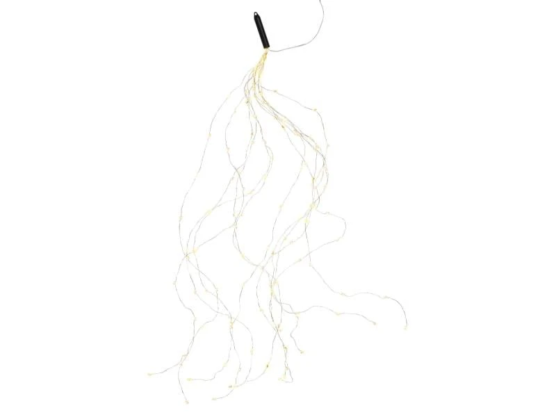 Sirius LED Lichterkette Angel Hair Maggie 1 m Diamant Silber 2 Sirius LED Lichterkette Angel Hair Maggie 1 m Diamant Silber – Bild 2