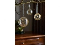 Sirius Weihnachtskugel Wave Ball, Ø 10 cm 6 Sirius Weihnachtskugel Wave Ball, Ø 10 cm -Weihnachtsbeleuchtung Verkäufe 56278562 xxl