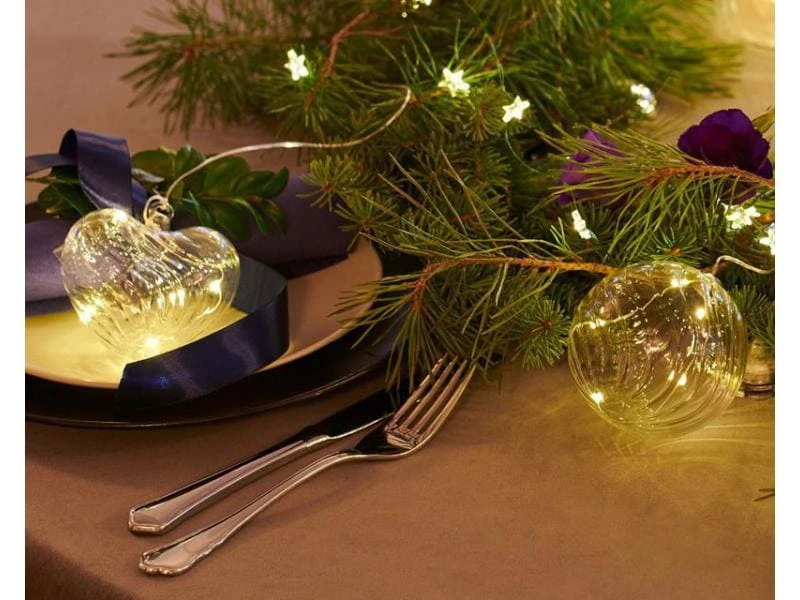 Sirius Weihnachtskugel Wave Herz, 15 cm 3 Sirius Weihnachtskugel Wave Herz, 15 cm – Bild 3