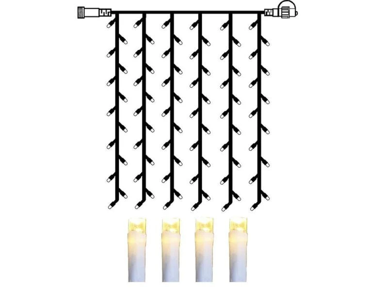 Star Trading Lichtervorhang Erweiterungssystem Decor, 42 LED 1 m 1 Star Trading Lichtervorhang Erweiterungssystem Decor, 42 LED 1 m