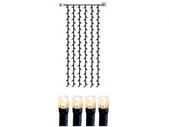 Star Trading Lichtervorhang Erweiterungssystem 24, 98 LED 1 m