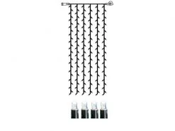 Star Trading Lichtervorhang Erweiterungssystem LED 204 LED, 1 x 4 m