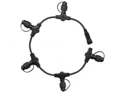 Star Trading Verteiler System 24, 5-Fach Softring Schwarz