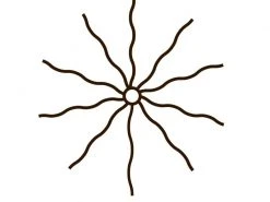 Sirius LED Baummantel Knirke 1.5 m, mit 195 LED, Outdoor