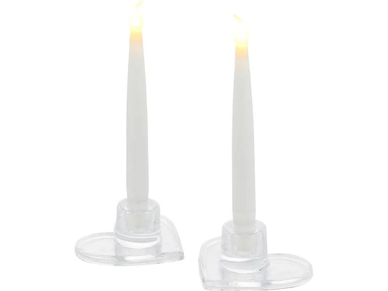 Sirius LED-Stabkerzen Set Ella Ø 9 x 15 cm, Weiss, 2 Stk. 1 Sirius LED-Stabkerzen Set Ella Ø 9 x 15 cm, Weiss, 2 Stk.