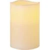 Star Trading LED-Kerze Big Ø 10 x 15 cm, Beige