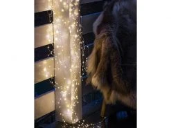 Sirius LED Lichterkette Angel Hair Knirke 16 m, 160 LED Silber