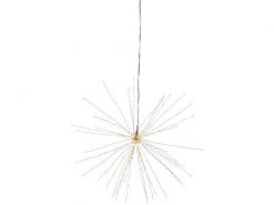 Star Trading Hänger Firework Lichterball, 50 cm, Schwarz