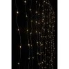 STT LED Lichterkette Angel Hair 1.6 m, 256 LED Silber Vorhang