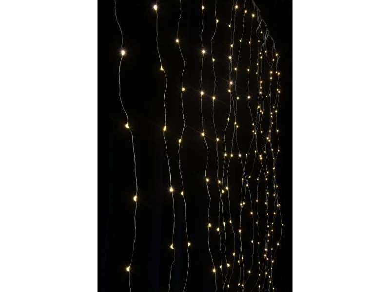 STT LED Lichterkette Angel Hair 1.6 m, 256 LED Silber Vorhang 1 STT LED Lichterkette Angel Hair 1.6 m, 256 LED Silber Vorhang
