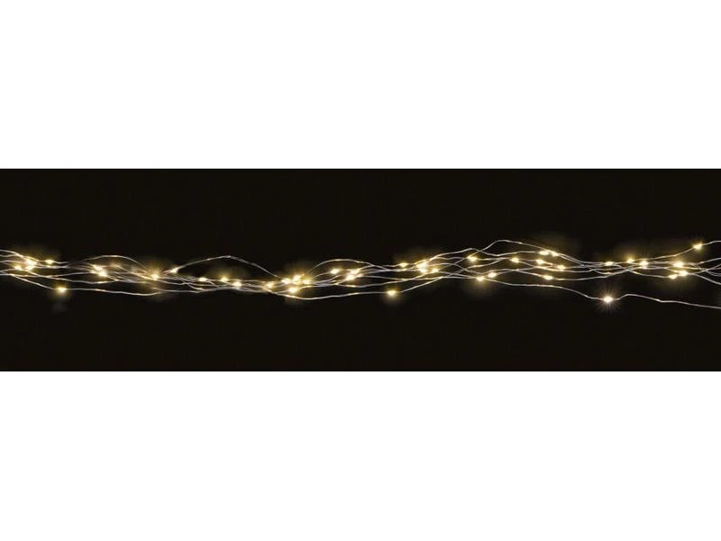 STT LED Lichterkette Angel Hair Bouquet 1 m 60 LED, Silber 2 STT LED Lichterkette Angel Hair Bouquet 1 m 60 LED, Silber – Bild 2