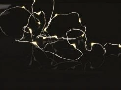 STT LED Lichterkette Angel Hair 2 m 20 LED Silber