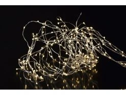 Sirius LED Lichterkette Angel Hair Knirke Cluster 1.5 m Silber
