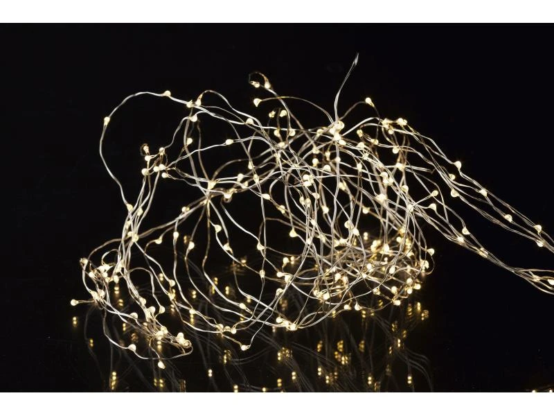 Sirius LED Lichterkette Angel Hair Knirke Cluster 1.5 m Silber 1 Sirius LED Lichterkette Angel Hair Knirke Cluster 1.5 m Silber