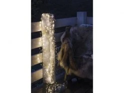 Sirius LED Lichterkette Angel Hair Knirke Cluster 2.7 m Silber