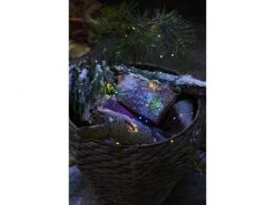 Sirius LED Lichterkette Angel Hair Knirke 3.9 m, 40 LED Mix Color