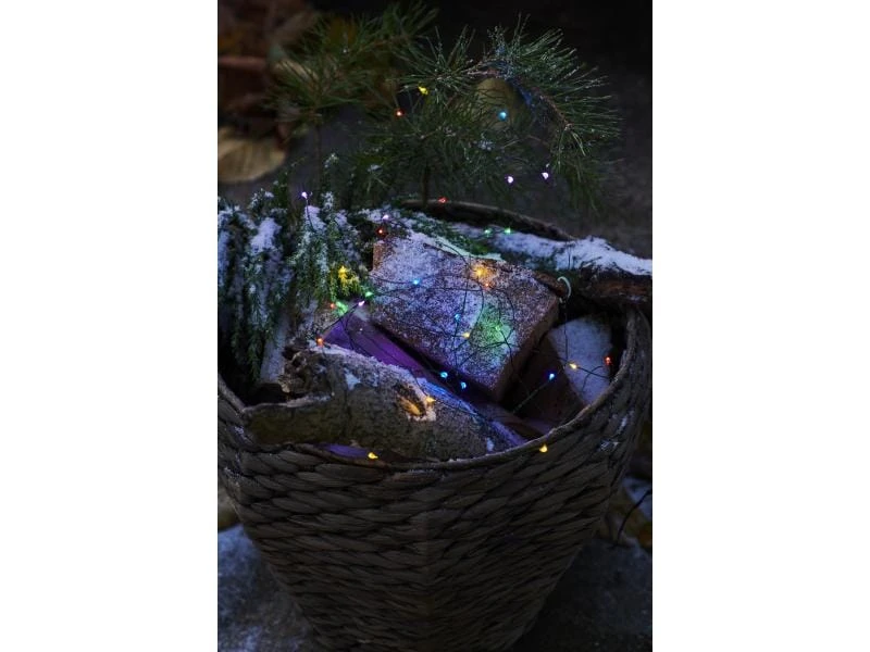 Sirius LED Lichterkette Angel Hair Knirke 3.9 m, 40 LED Mix Color 1 Sirius LED Lichterkette Angel Hair Knirke 3.9 m, 40 LED Mix Color