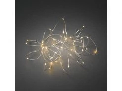 Konstsmide LED Lichterkette Angel Hair APP gesteuert 9.9 m Silber