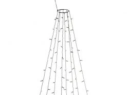 Konstsmide LED Baummantel mit Ring, 560 LED, 5.6 m, Outdoor