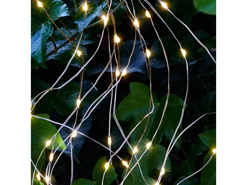 Sirius LED Lichterkette Angel Hair Knirke Cluster 1.5 m Silber 6 Sirius LED Lichterkette Angel Hair Knirke Cluster 1.5 m Silber – Bild 6