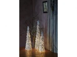 Sirius Tischdeko Kirstine, Silber, 43 cm -Weihnachtsbeleuchtung Verkäufe 77967393 xxl