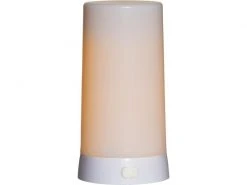 Star Trading LED-Kerze Candle Diner Ø 6.8 x 13 cm, Weiss