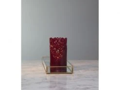 Star Trading LED-Kerze Pillar Clary Ø 8 x 15 cm, Rot -Weihnachtsbeleuchtung Verkäufe 96071458 xxl